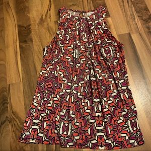 Worthington Geometic Sleeveless Top